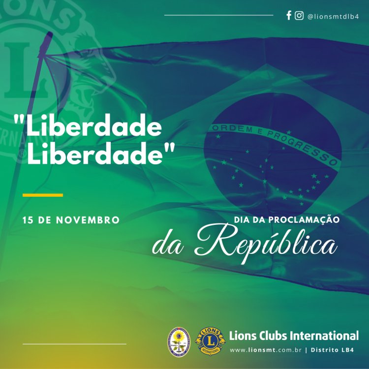 15 de novembro - Proclamação da República do Brasil - Notícias - Câmara  Municipal de São Francisco do Conde - Bahia