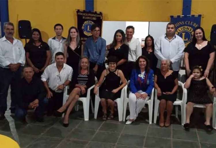 Governadora do distrito LB4 Maria Aparecida Vaz Andrade visitou Lions Clube de Juara