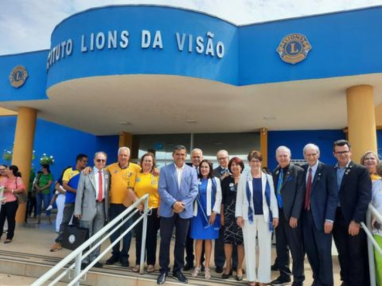 Em visita a Cuiabá, Presidente Internacional Patti Hill conhece trabalho do Instituto Lions da Visão