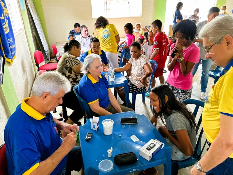 Juntos, Lions Clubes Cuiabá e Cuiabá Leste  realizam Feira da Cidadania com mais 170 atendimentos
